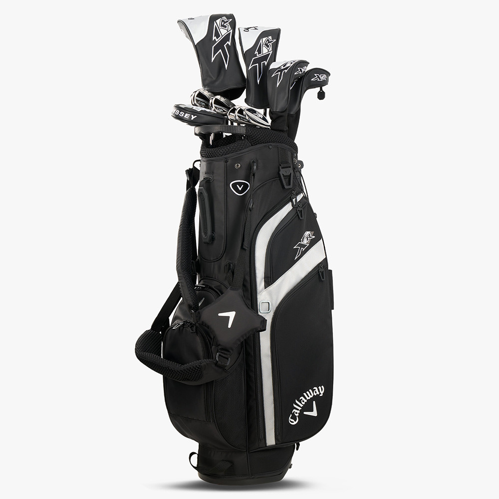 Callaway XR 26 13-Piece Black/Silver Complete Golf Set - Maple